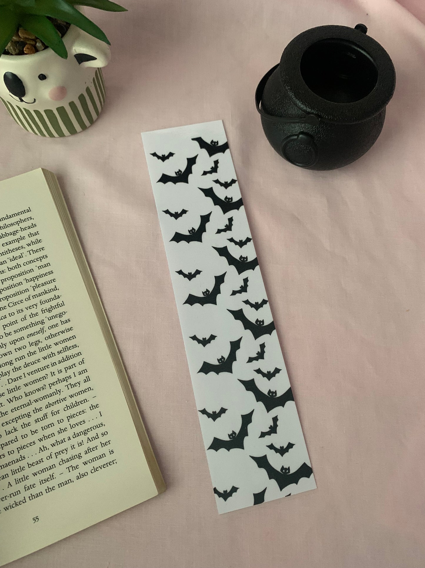 Bat crazy bookmark