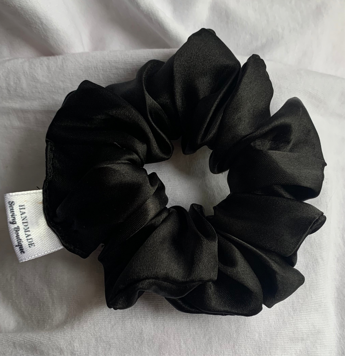 Scrunchie collection - Black satin