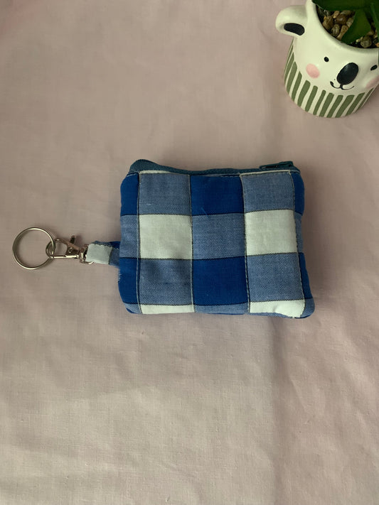 Coin purse- blue